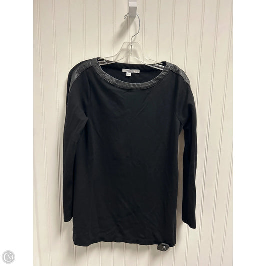 Top Long Sleeve By Chicos In Black, Size: S