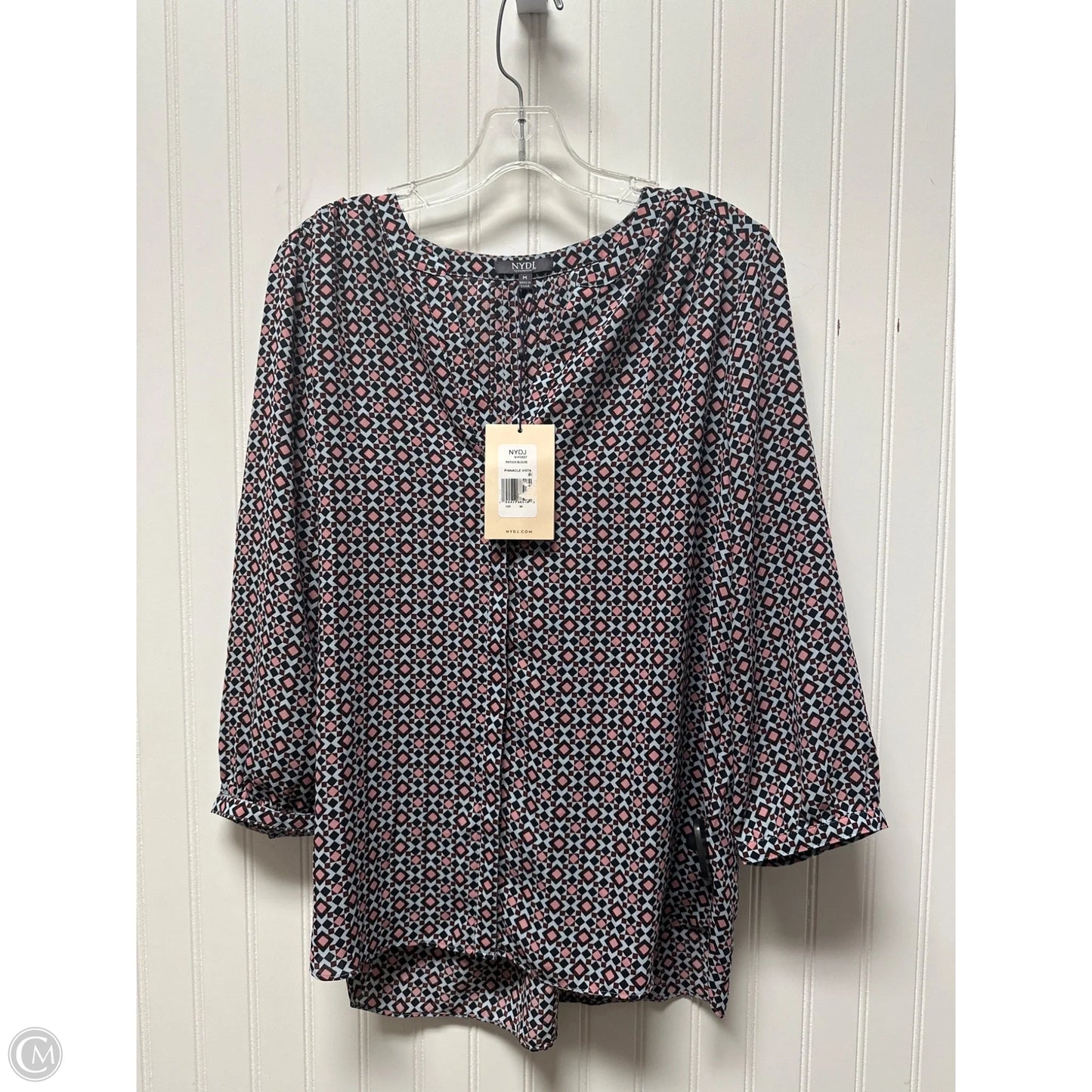 Top Long Sleeve By Not Your Daughters Jeans In Multi-colored, Size: M