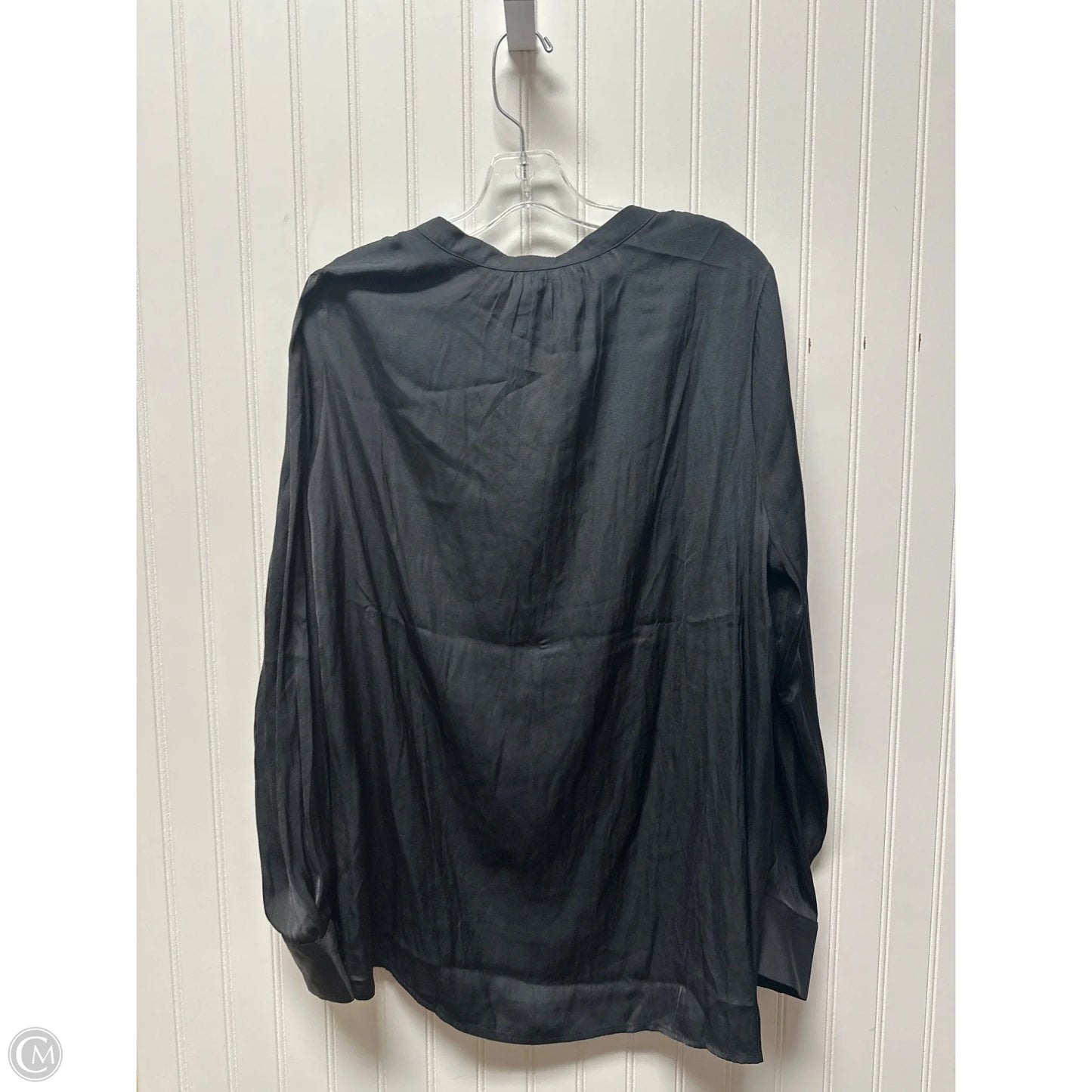 Top Long Sleeve By Not Your Daughters Jeans In Black, Size: L