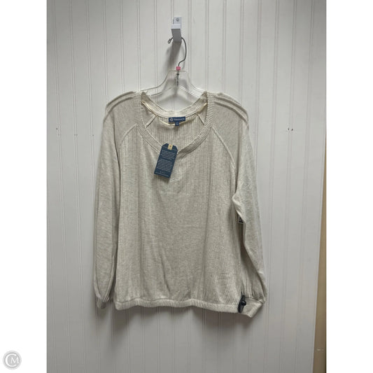 Sweater By Democracy In Beige, Size: L