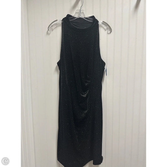 Dress Party Midi By Clothes Mentor In Black & Gold, Size: Xl