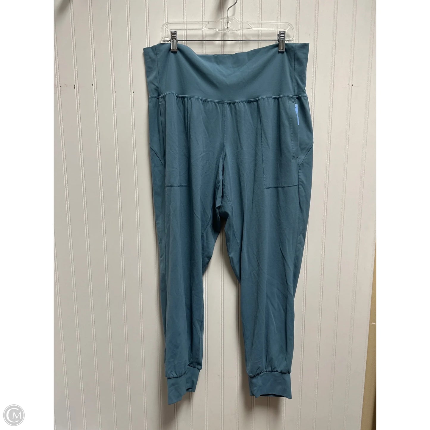 Athletic Pants By Athleta In Blue, Size: 2x