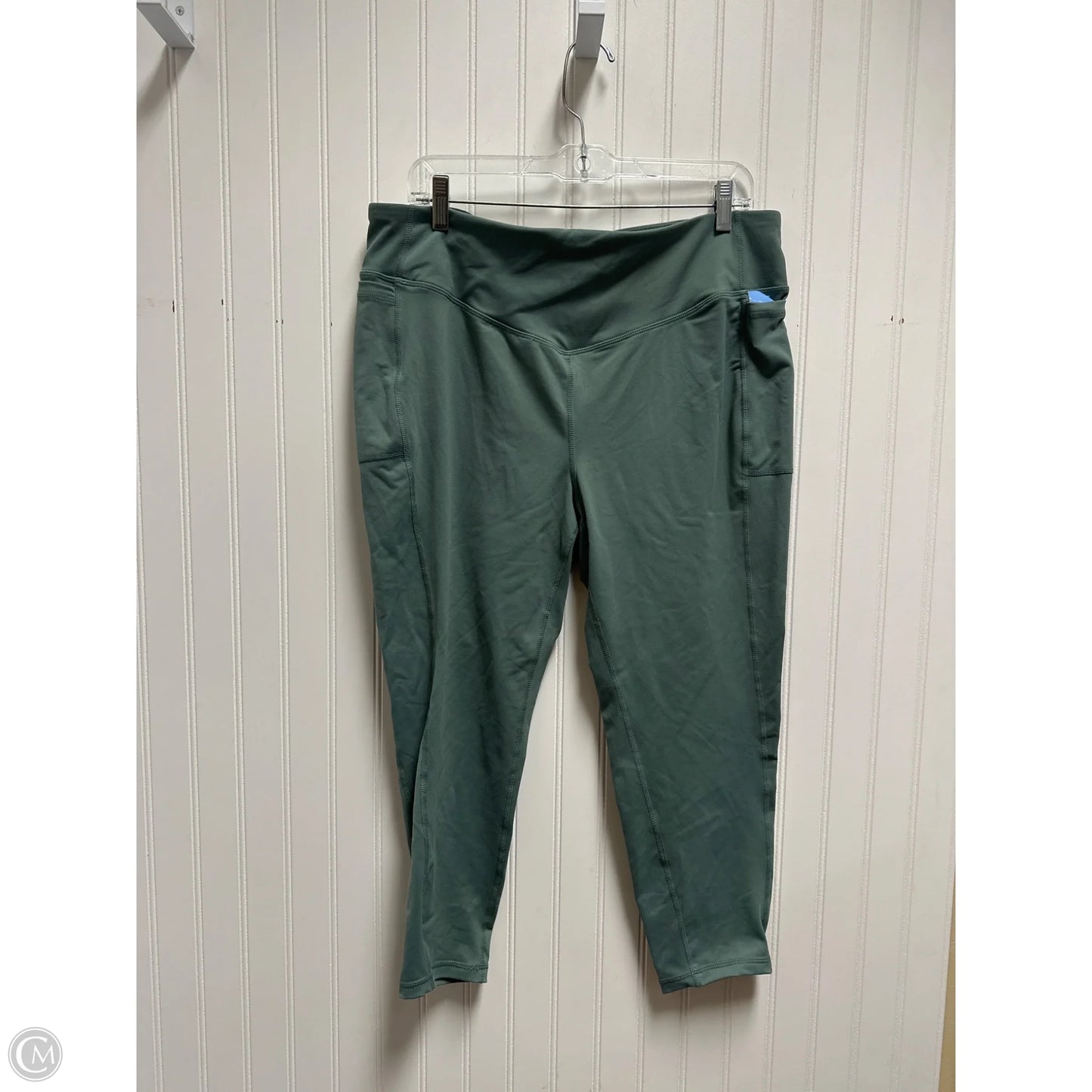 Athletic Leggings By Torrid In Green, Size: 2x