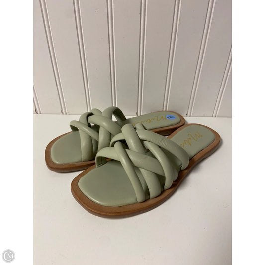 Sandals Flats By Matisse In Green, Size: 6