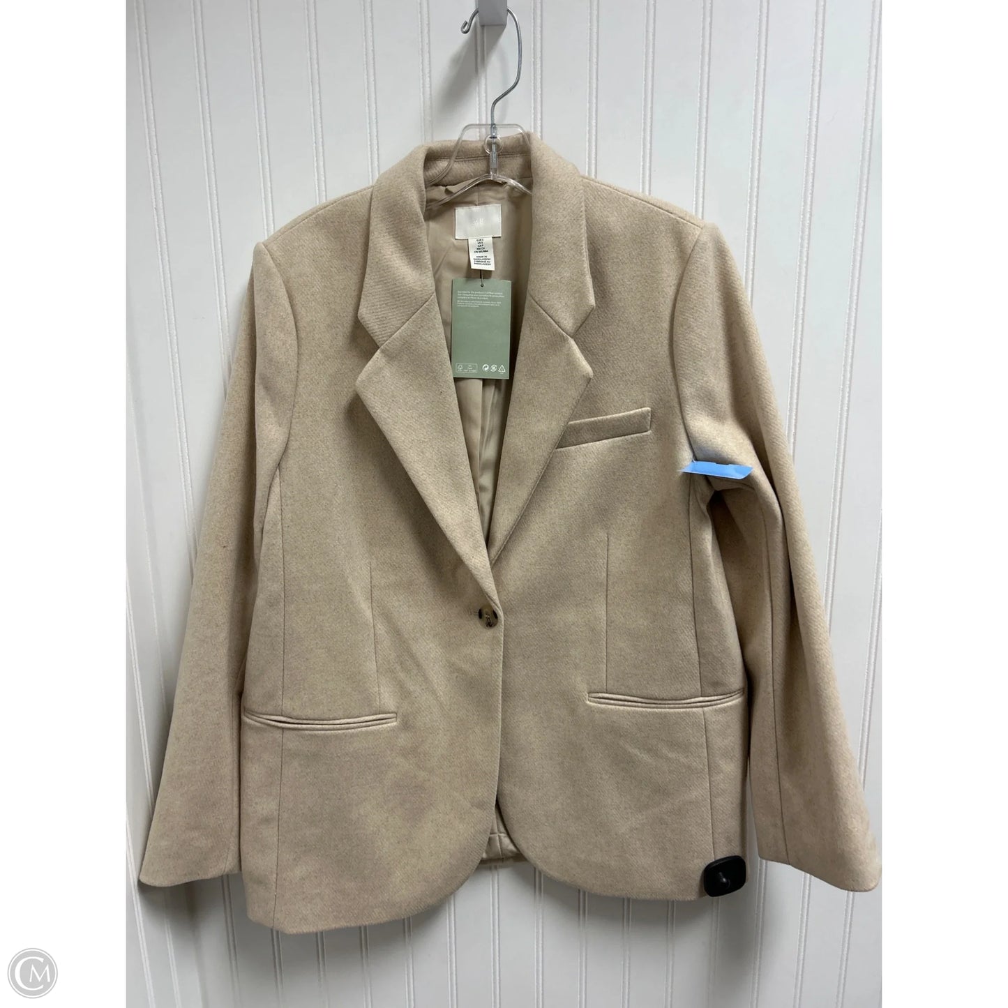 Blazer By H&m In Beige, Size: S