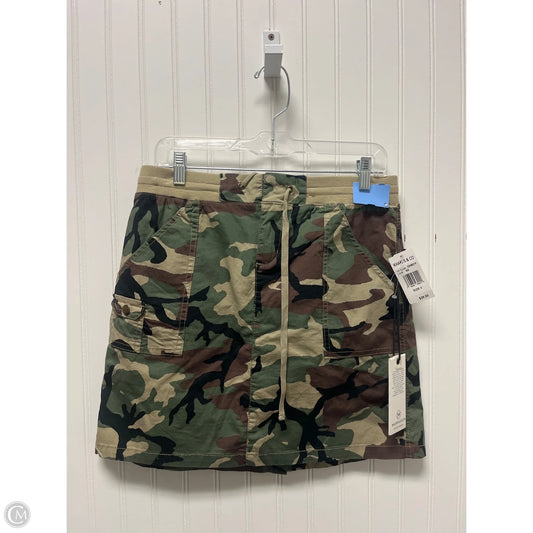 Skirt Mini & Short By Marrakech In Camouflage Print, Size: 6