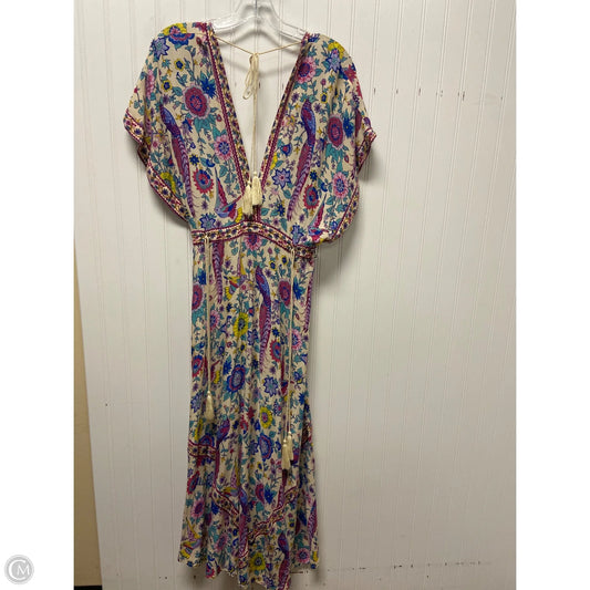 Dress Casual Maxi By Clothes Mentor In Multi-colored, Size: S