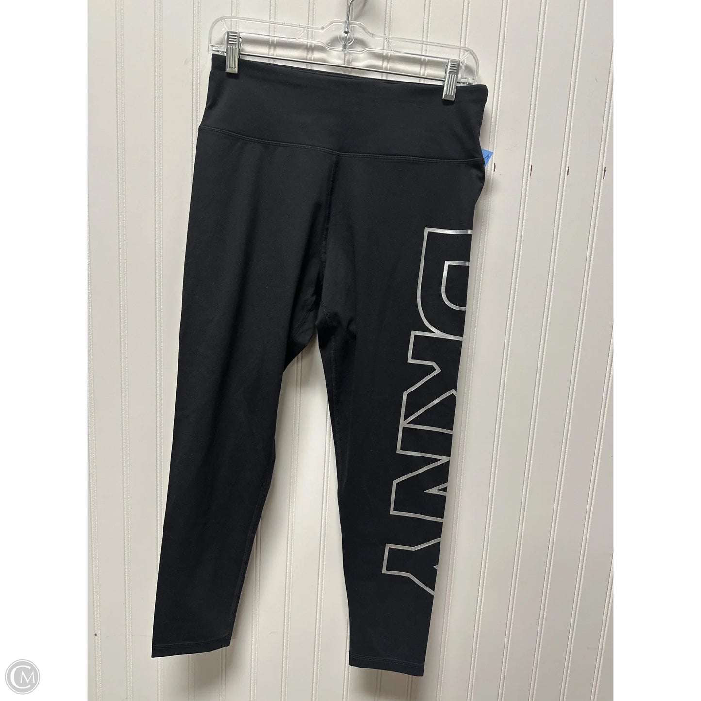 Athletic Leggings By Dkny In Black, Size: L