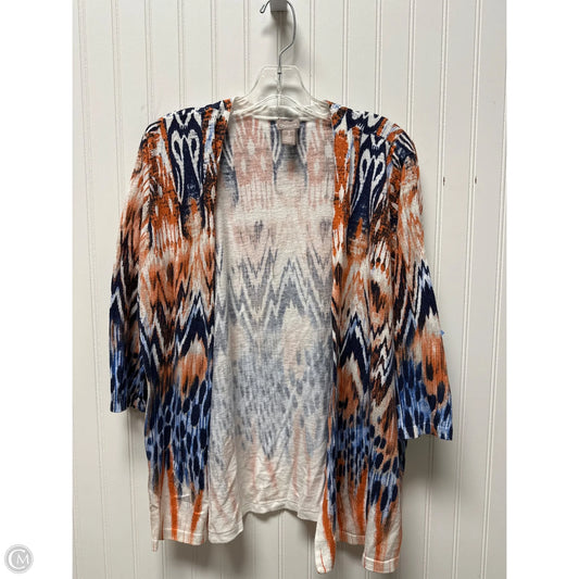 Cardigan By Chicos In Multi-colored, Size: Xl