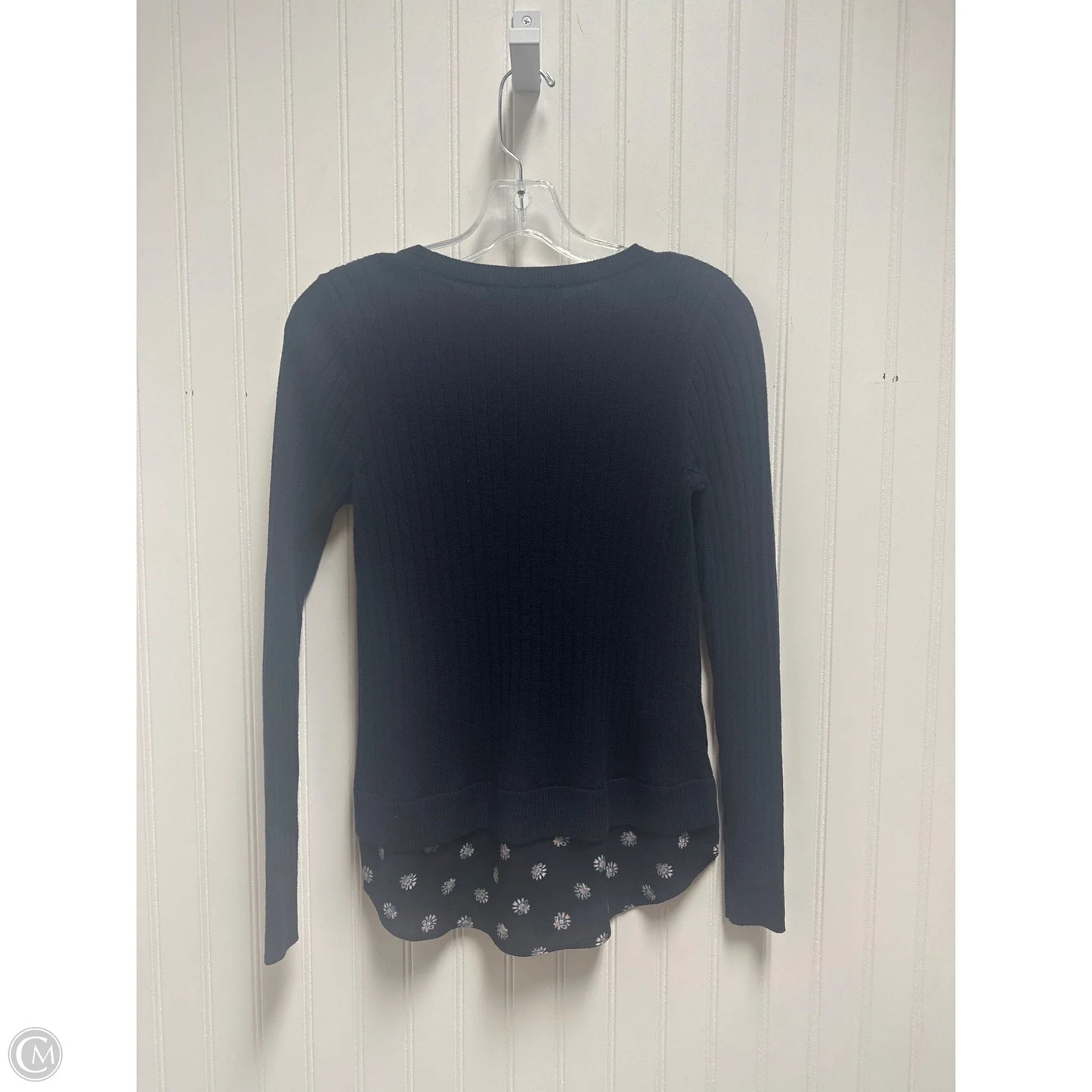Sweater By Loft In Navy, Size: Xs