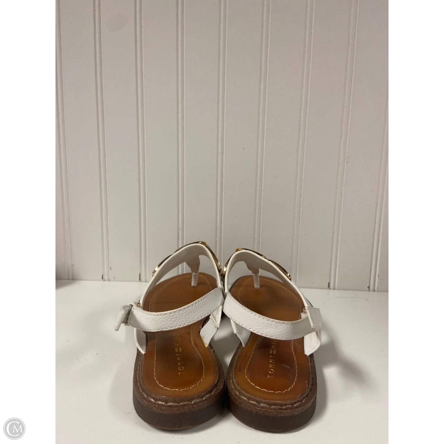 Sandals Flats By Tommy Hilfiger In White, Size: 6.5