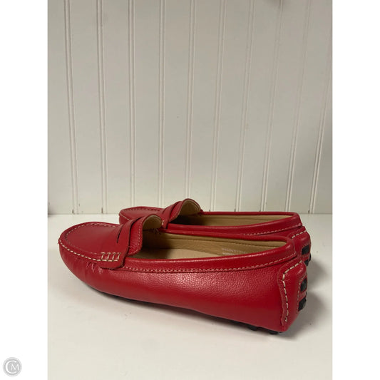 Shoes Flats By Clothes Mentor In Red, Size: 8.5
