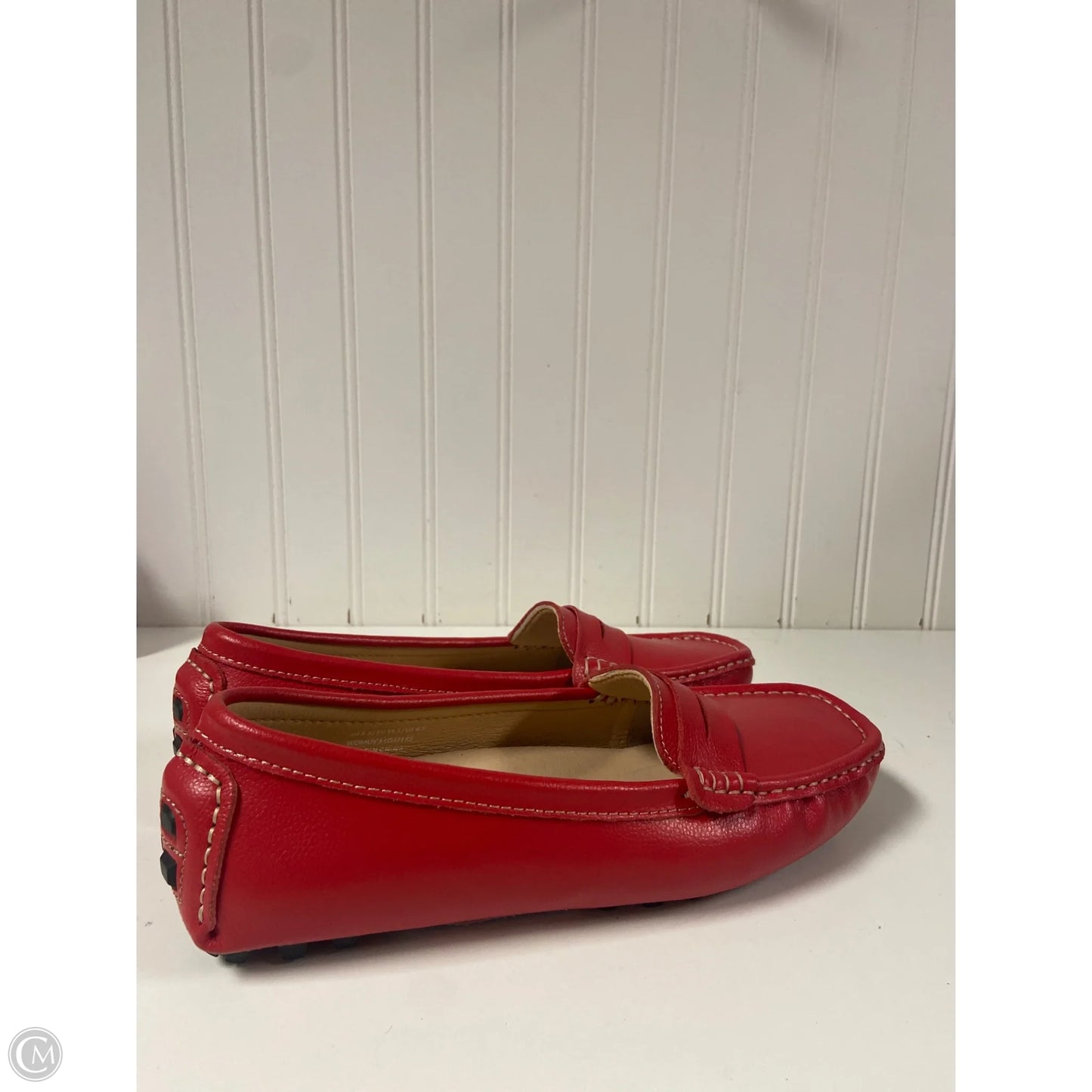 Shoes Flats By Clothes Mentor In Red, Size: 8.5