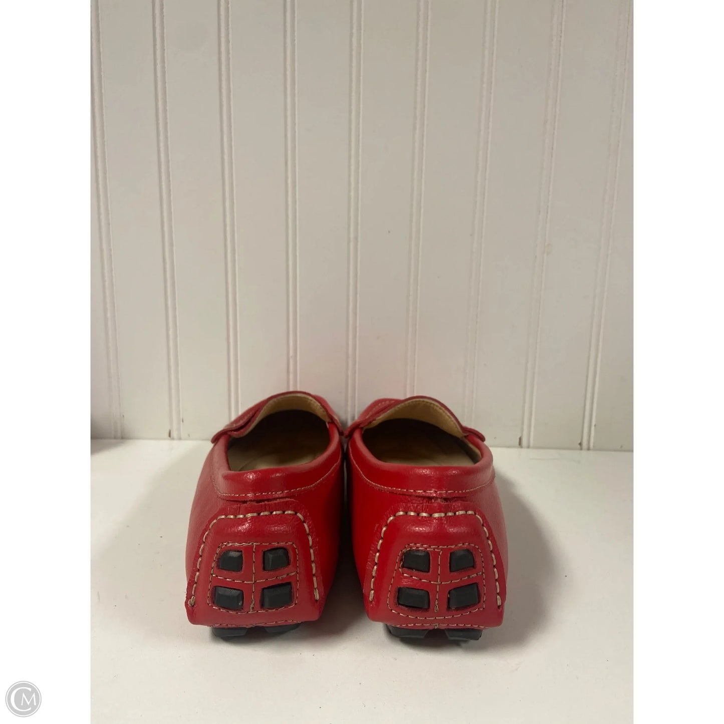 Shoes Flats By Clothes Mentor In Red, Size: 8.5