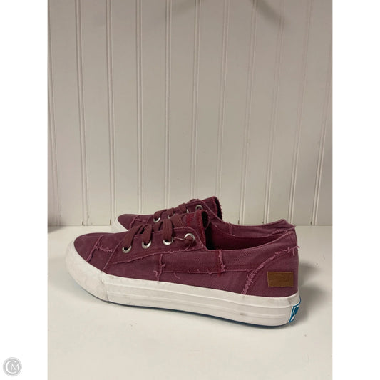 Shoes Flats By Blowfish In Maroon, Size: 10