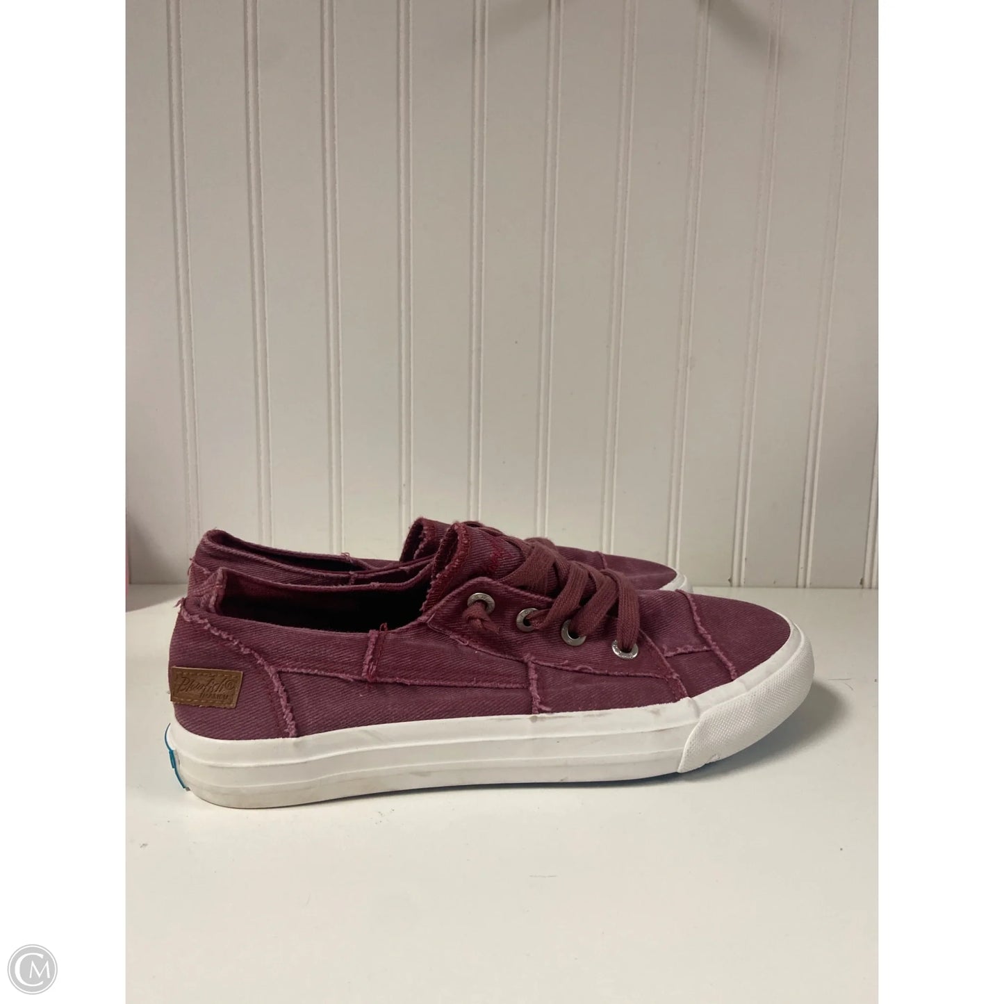 Shoes Flats By Blowfish In Maroon, Size: 10