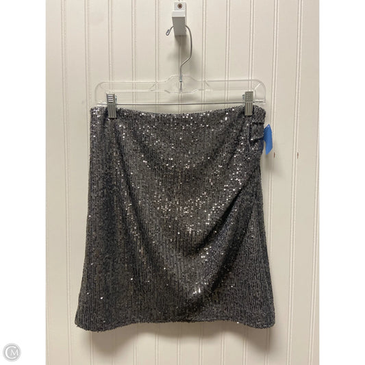 Skirt Mini & Short By Loft In Grey, Size: 4