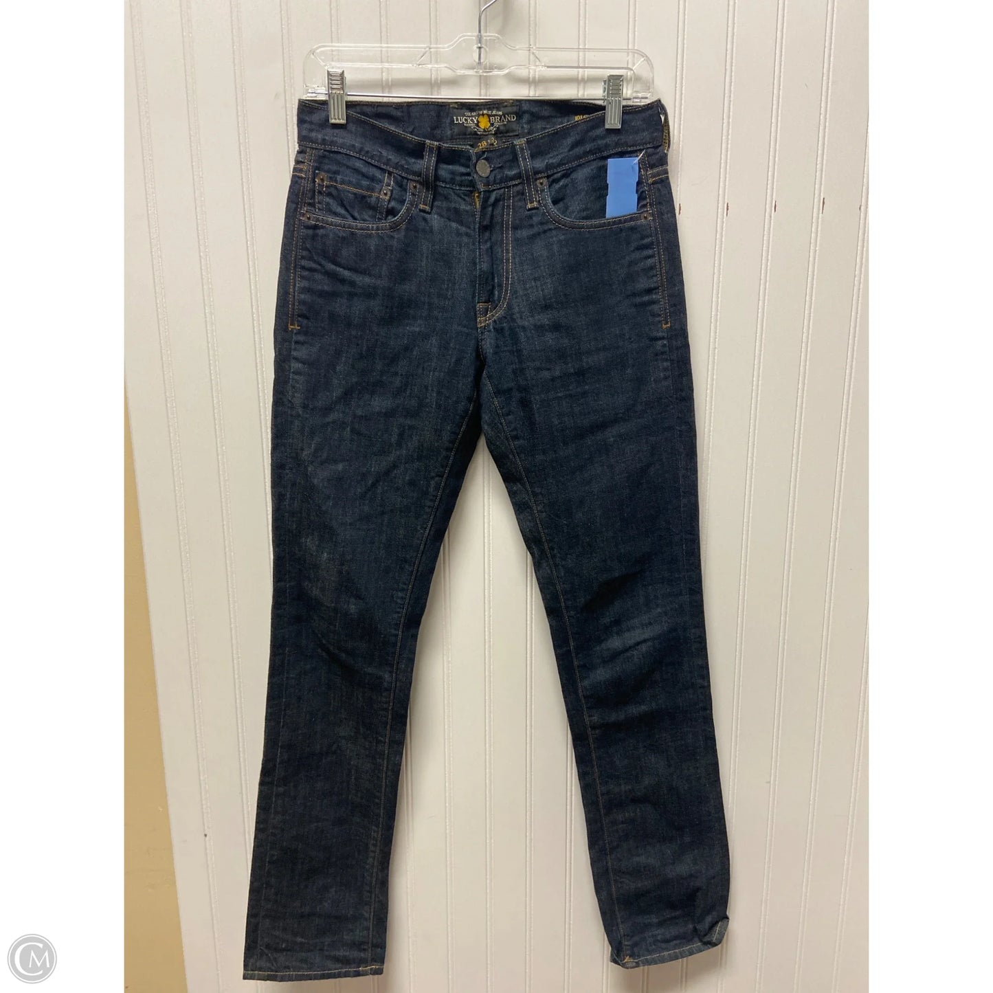 Jeans Straight By Lucky Brand In Blue Denim, Size: 6
