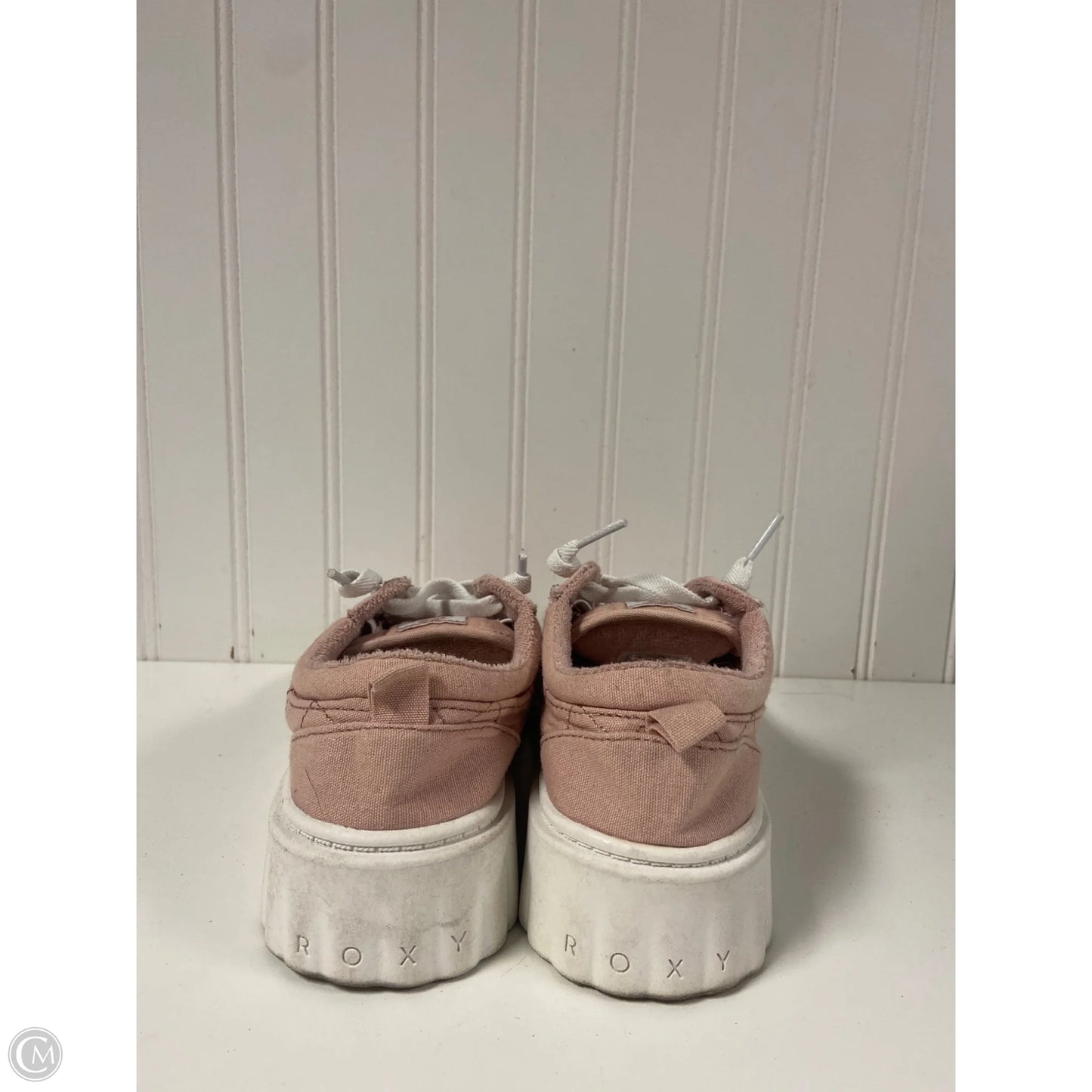 Shoes Sneakers By Roxy In Pink, Size: 7