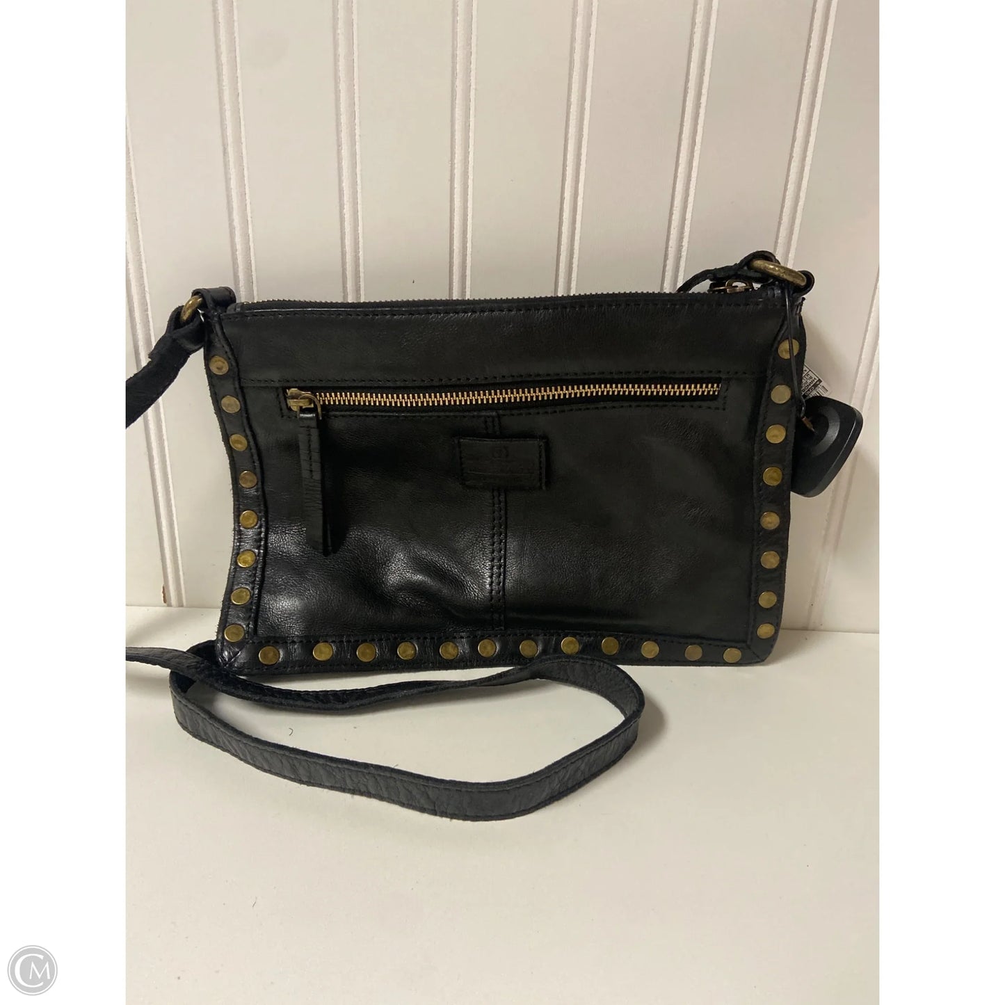 Handbag Leather By Cmb, Size: Medium