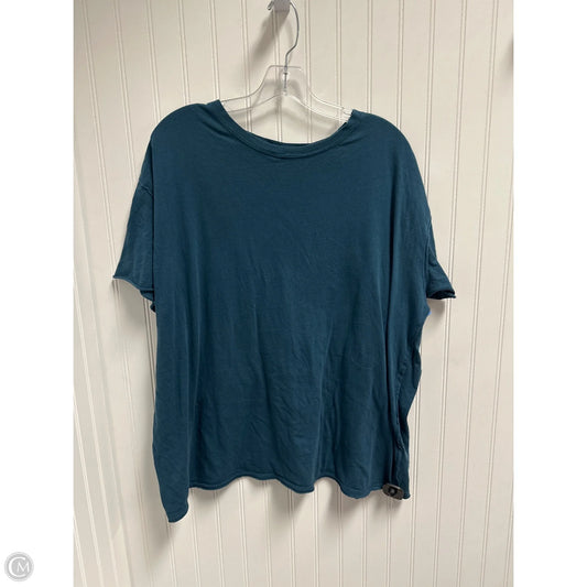 Top Short Sleeve By We The Free In Teal, Size: L