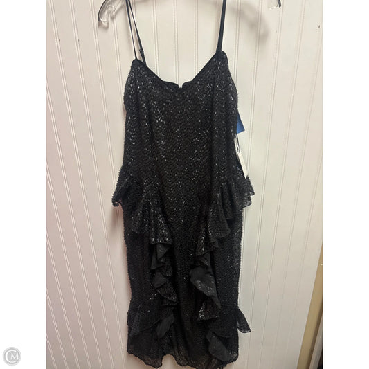 Dress Party Midi By 1.state In Black, Size: Xs