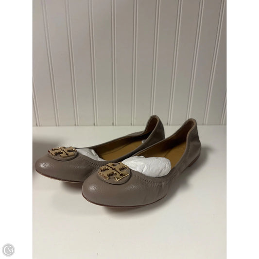 Shoes Designer By Tory Burch In Taupe, Size: 8