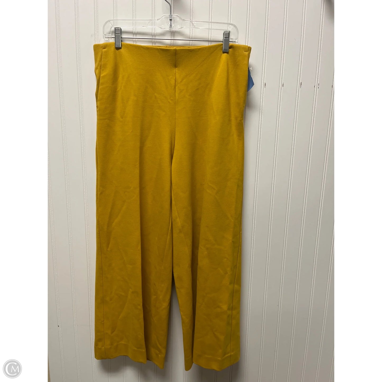 Pants Cropped By Chicos In Yellow, Size: 8