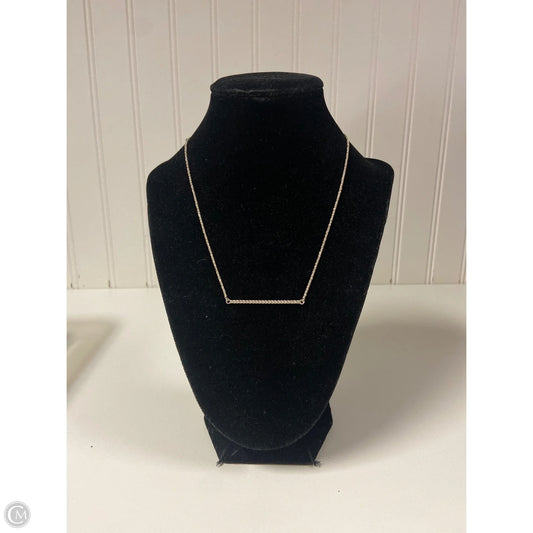 Necklace Sterling Silver By Clothes Mentor, Size: 1