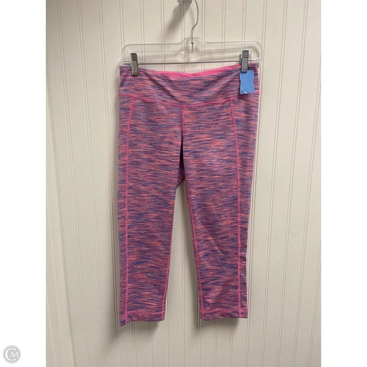 Pants Designer By Lilly Pulitzer In Blue & Pink, Size: M