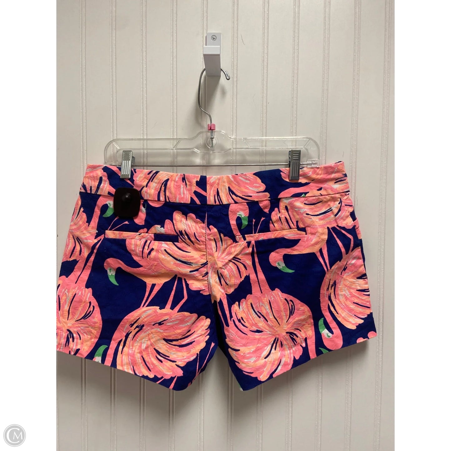 Shorts Designer By Lilly Pulitzer In Blue & Orange, Size: 8