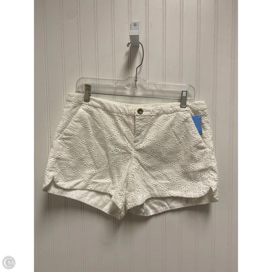 Shorts Designer By Lilly Pulitzer In White, Size: 8