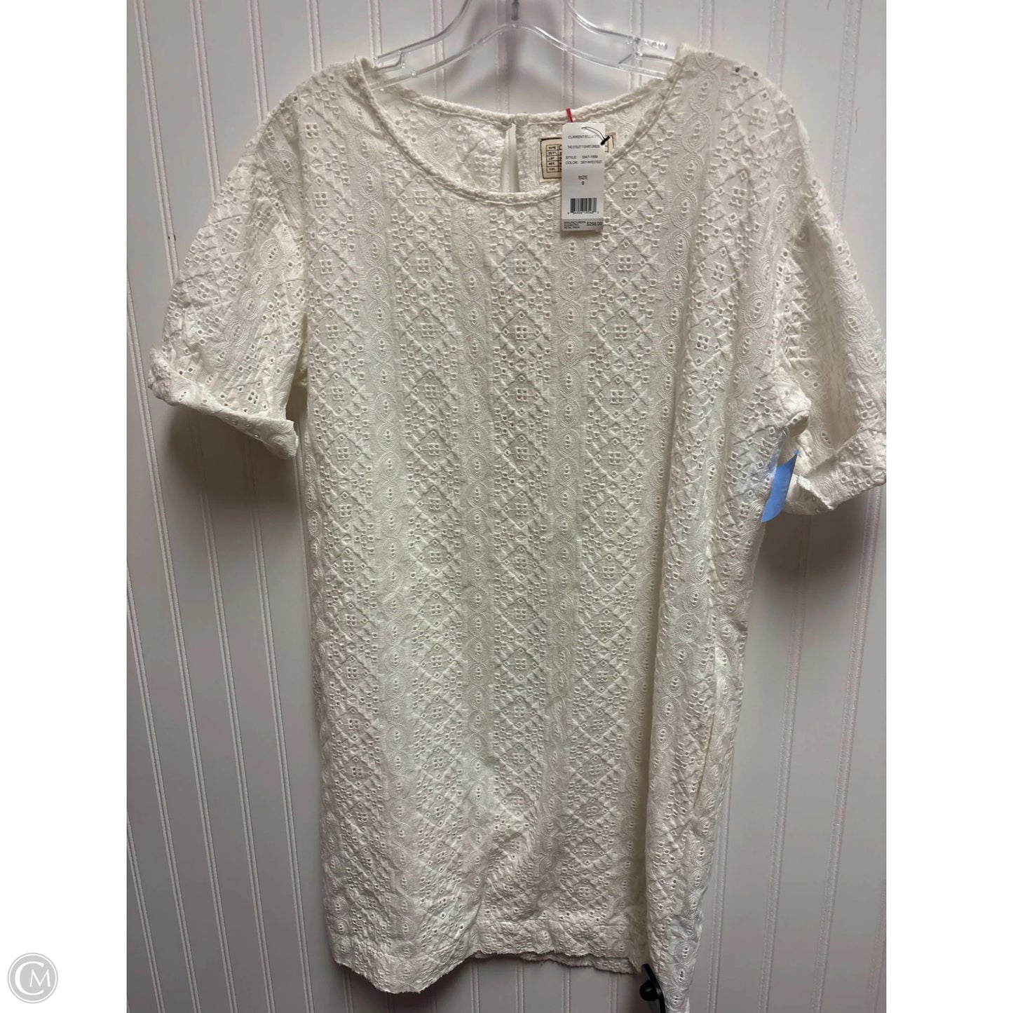 Dress Casual Short By Current/elliott In Ivory, Size: Xs