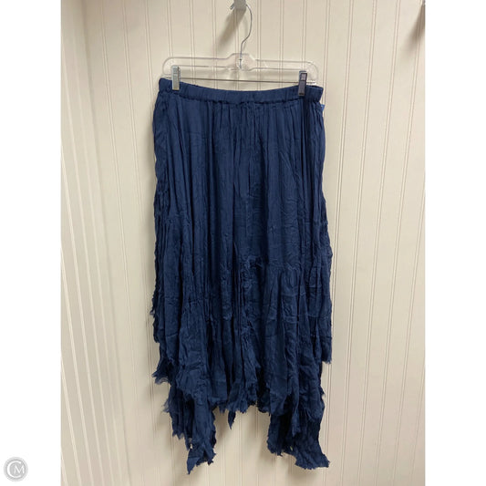 Skirt Midi By Free People In Blue, Size: 12