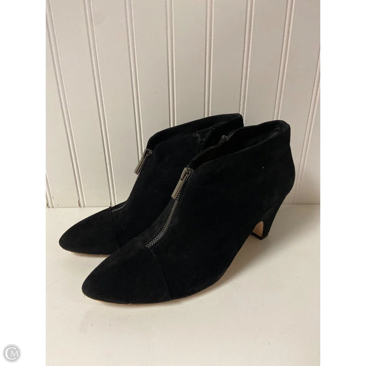 Boots Ankle Heels By Corso Como In Black, Size: 10