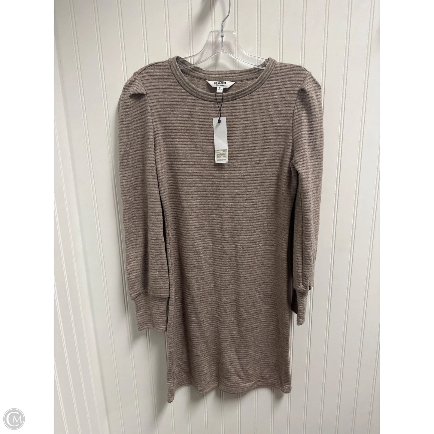 Dress Sweater By Bb Dakota In Brown, Size: S