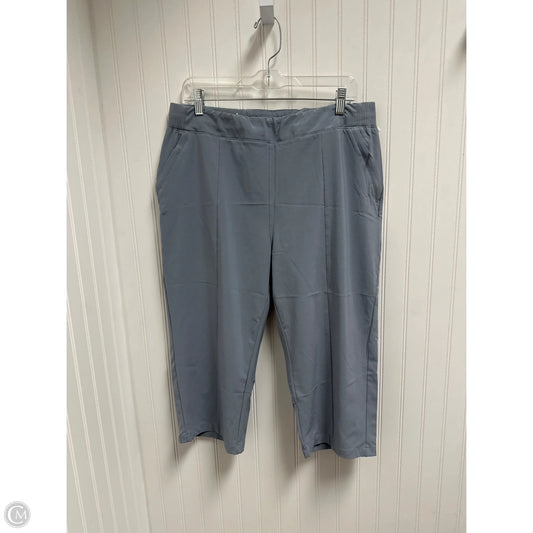 Athletic Capris By Columbia In Grey, Size: L