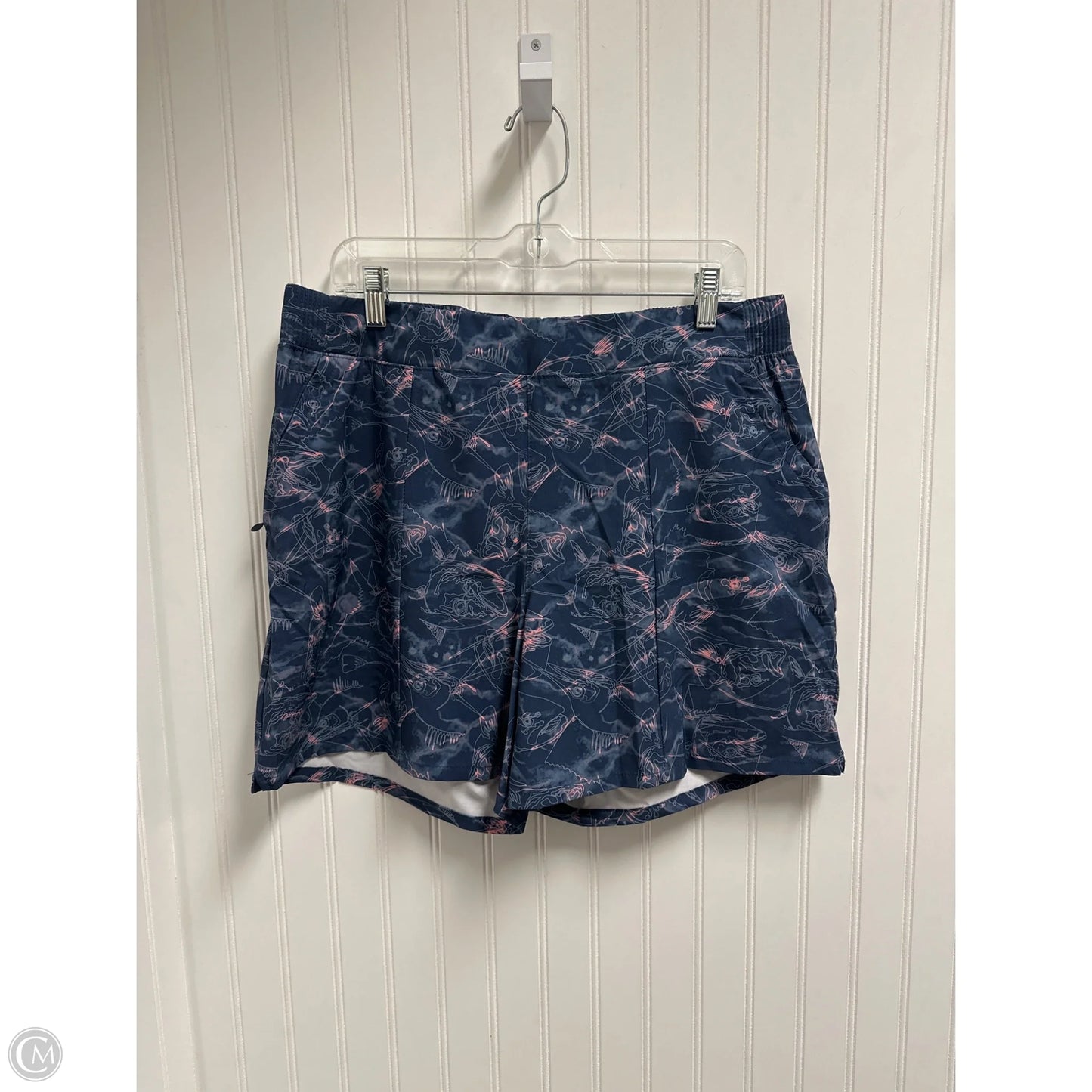 Athletic Shorts By Columbia In Blue, Size: L