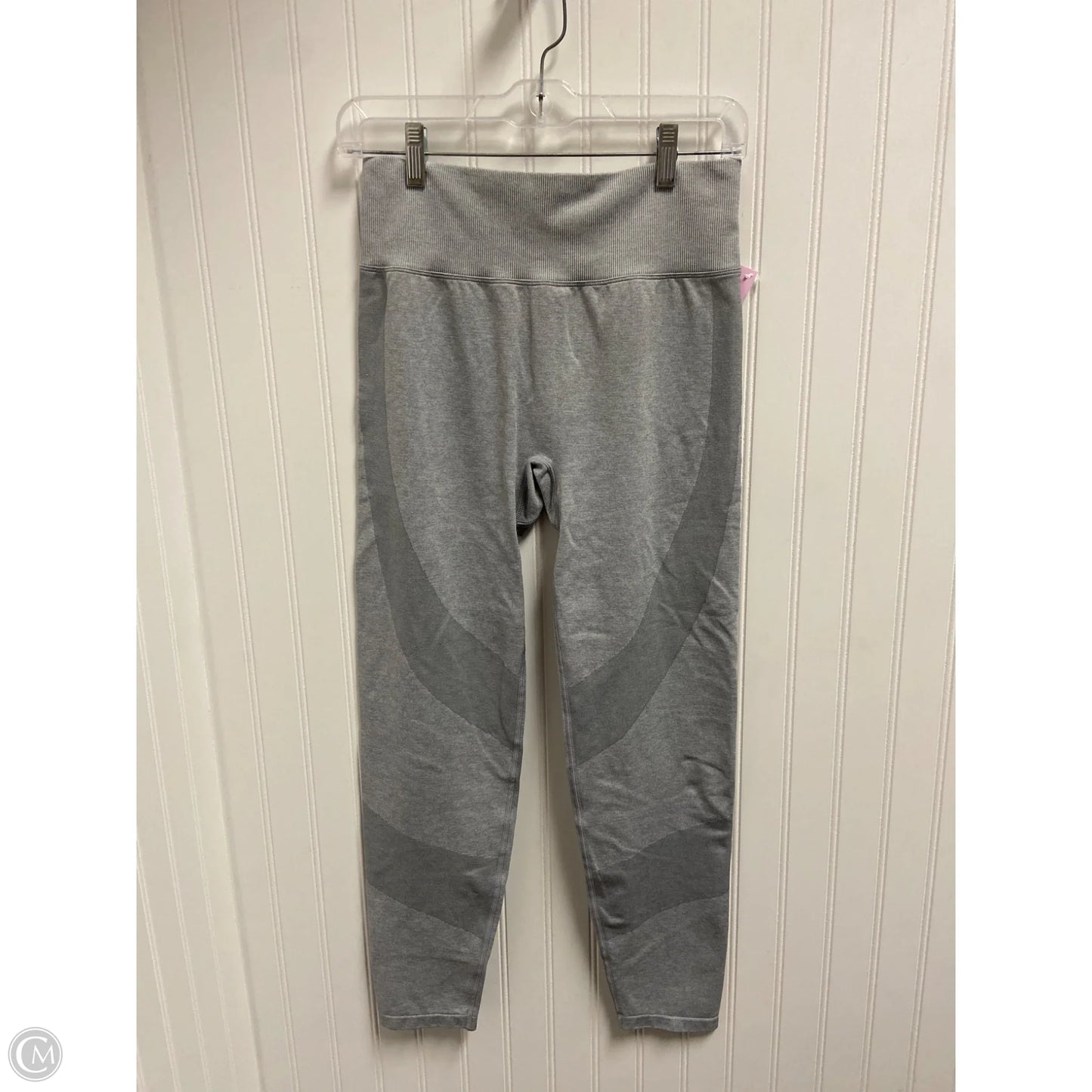 Athletic Leggings By Pink In Grey, Size: L