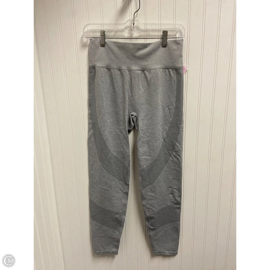 Athletic Leggings By Pink In Grey, Size: L