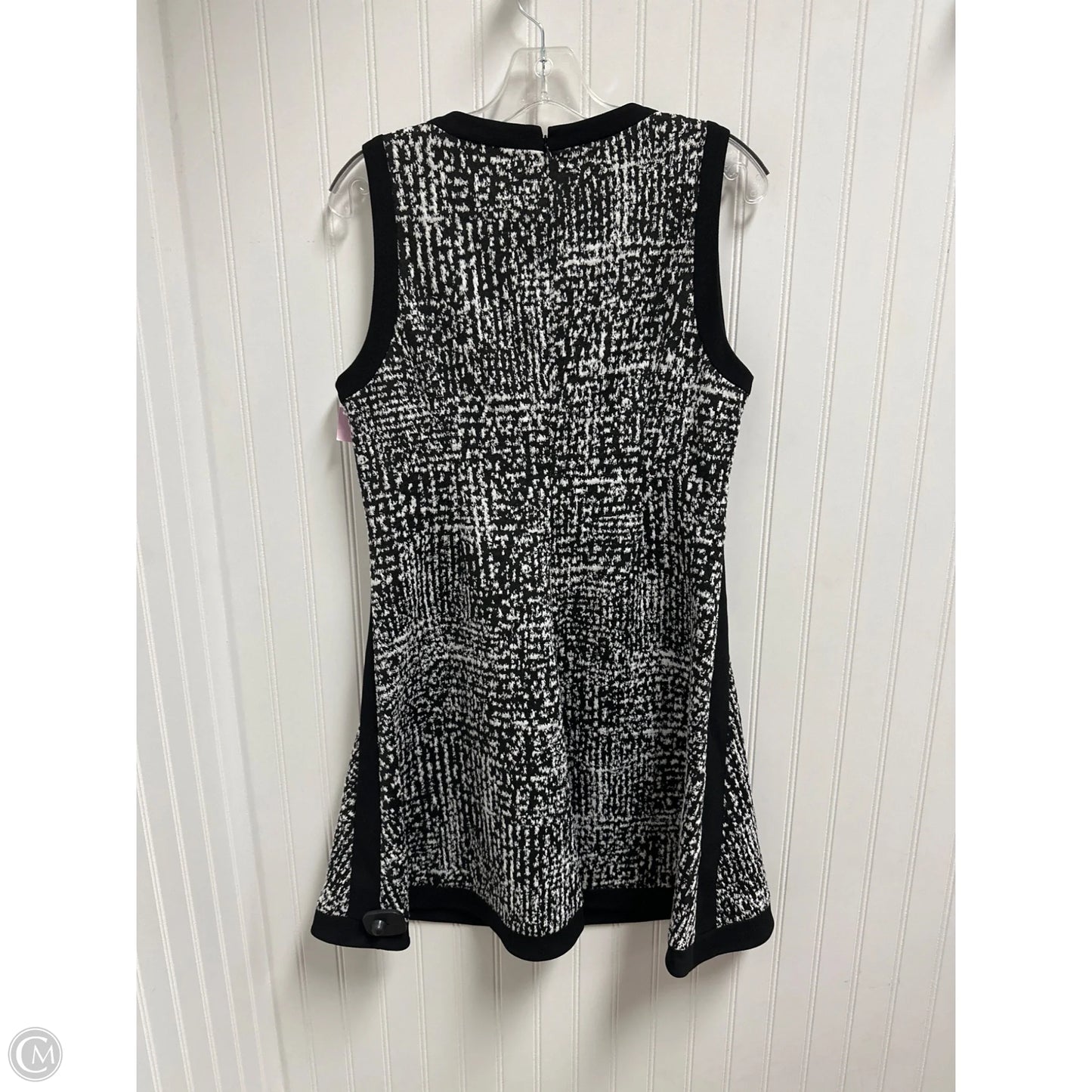 Dress Casual Short By Dkny In Black & White, Size: Lp