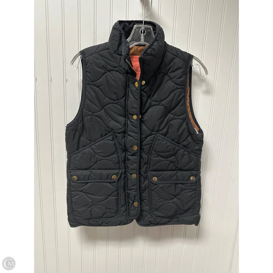 Vest Puffer & Quilted By J. Crew In Black, Size: S