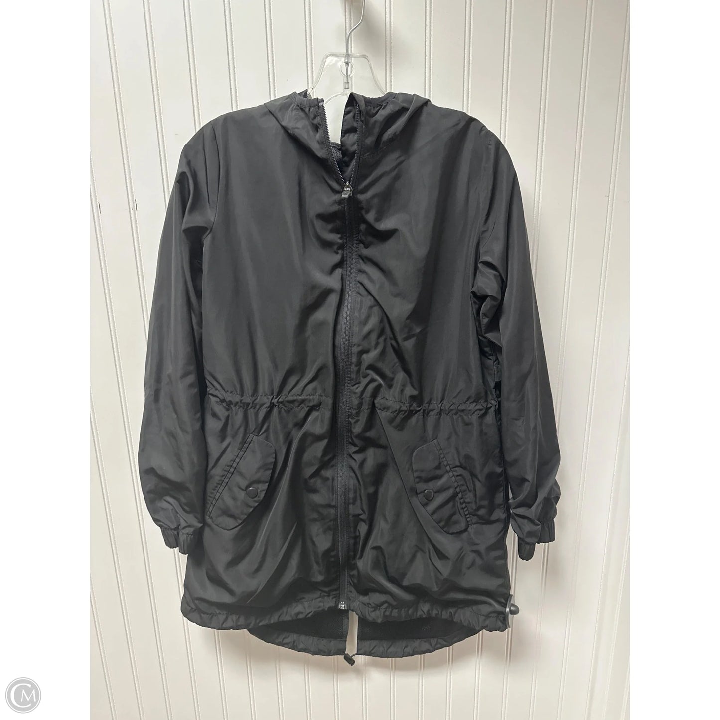 Jacket Windbreaker By Old Navy In Black, Size: S