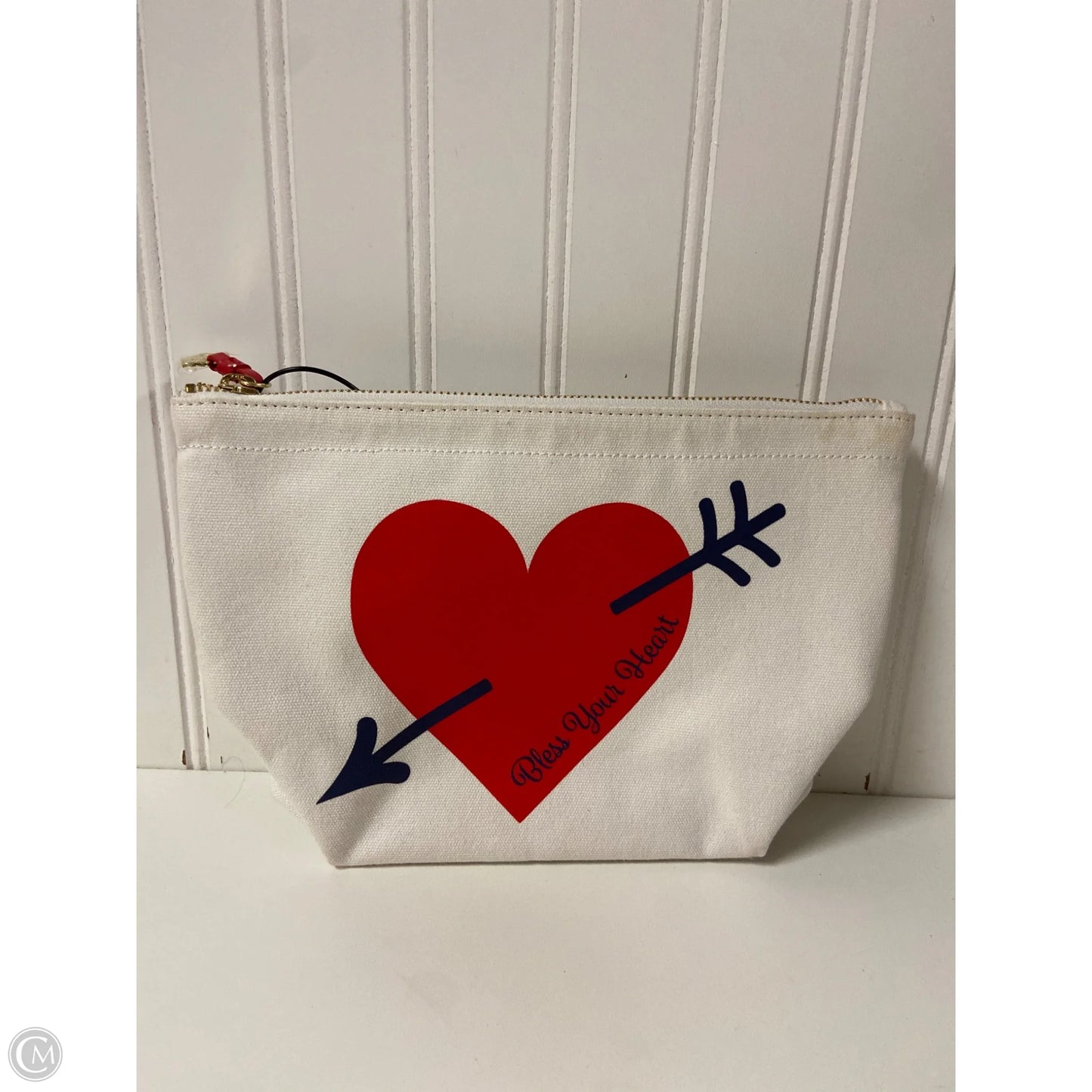 Makeup Bag By Draper James, Size: Small