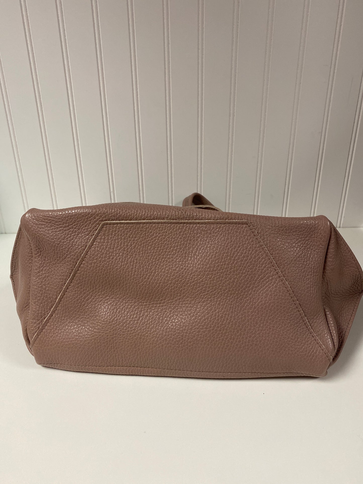 Handbag Leather By Cma, Size: Medium