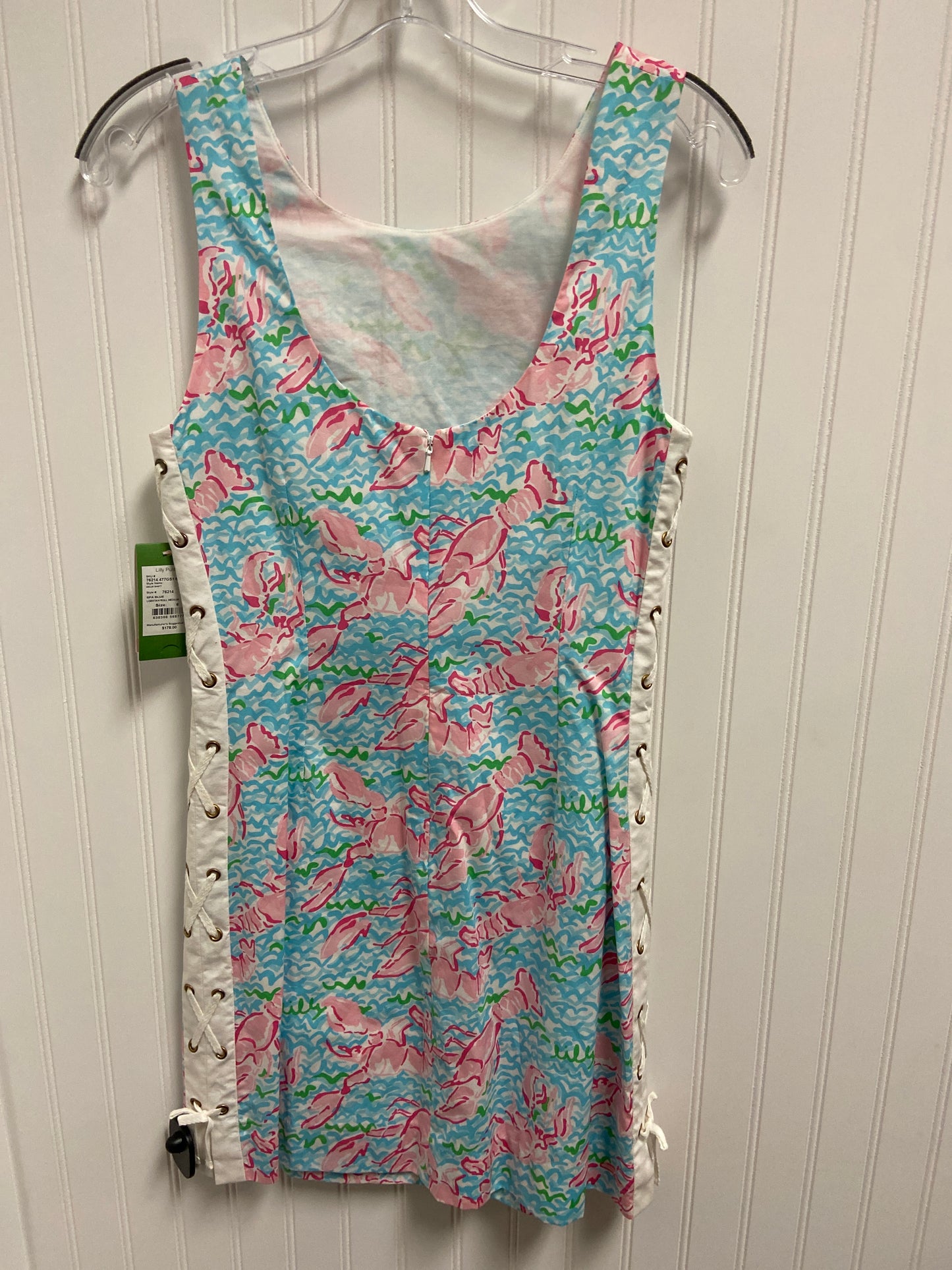 Dress Designer By Lilly Pulitzer In Blue & Pink, Size: S