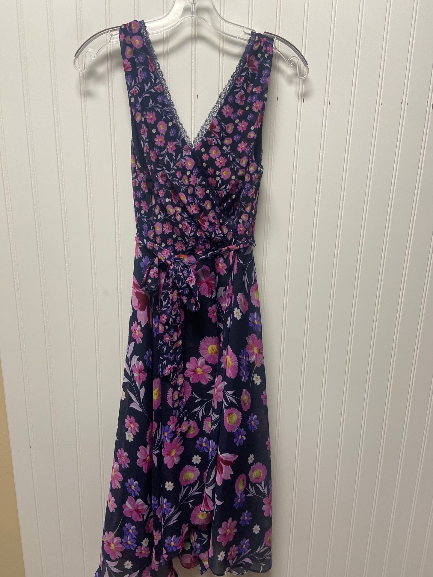 Dress Party Midi By Dkny In Purple, Size: M