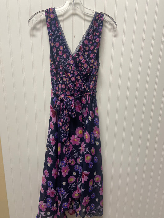 Dress Party Midi By Dkny In Purple, Size: M