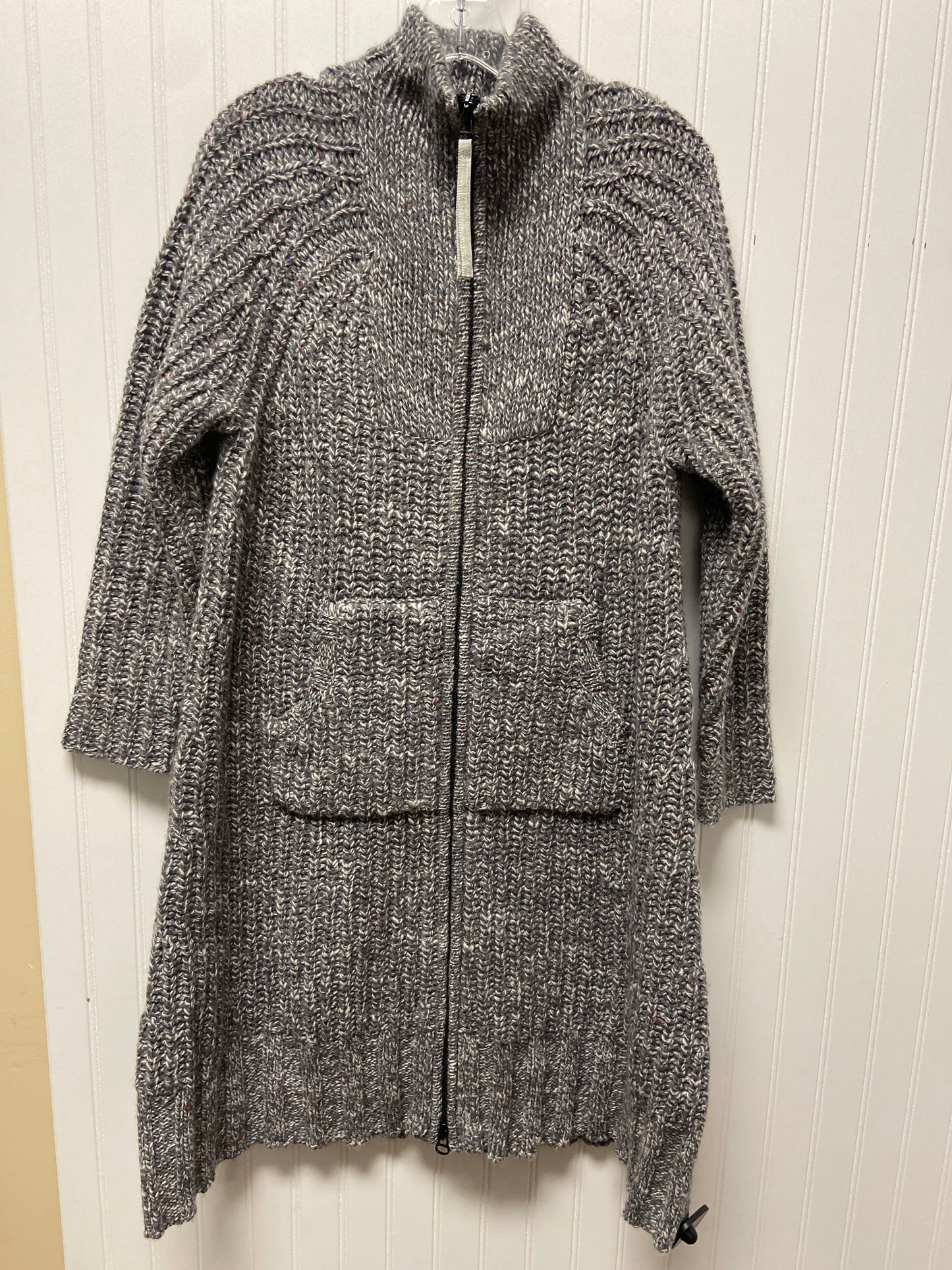 Coat Wool By James Perse In Grey, Size: Xs