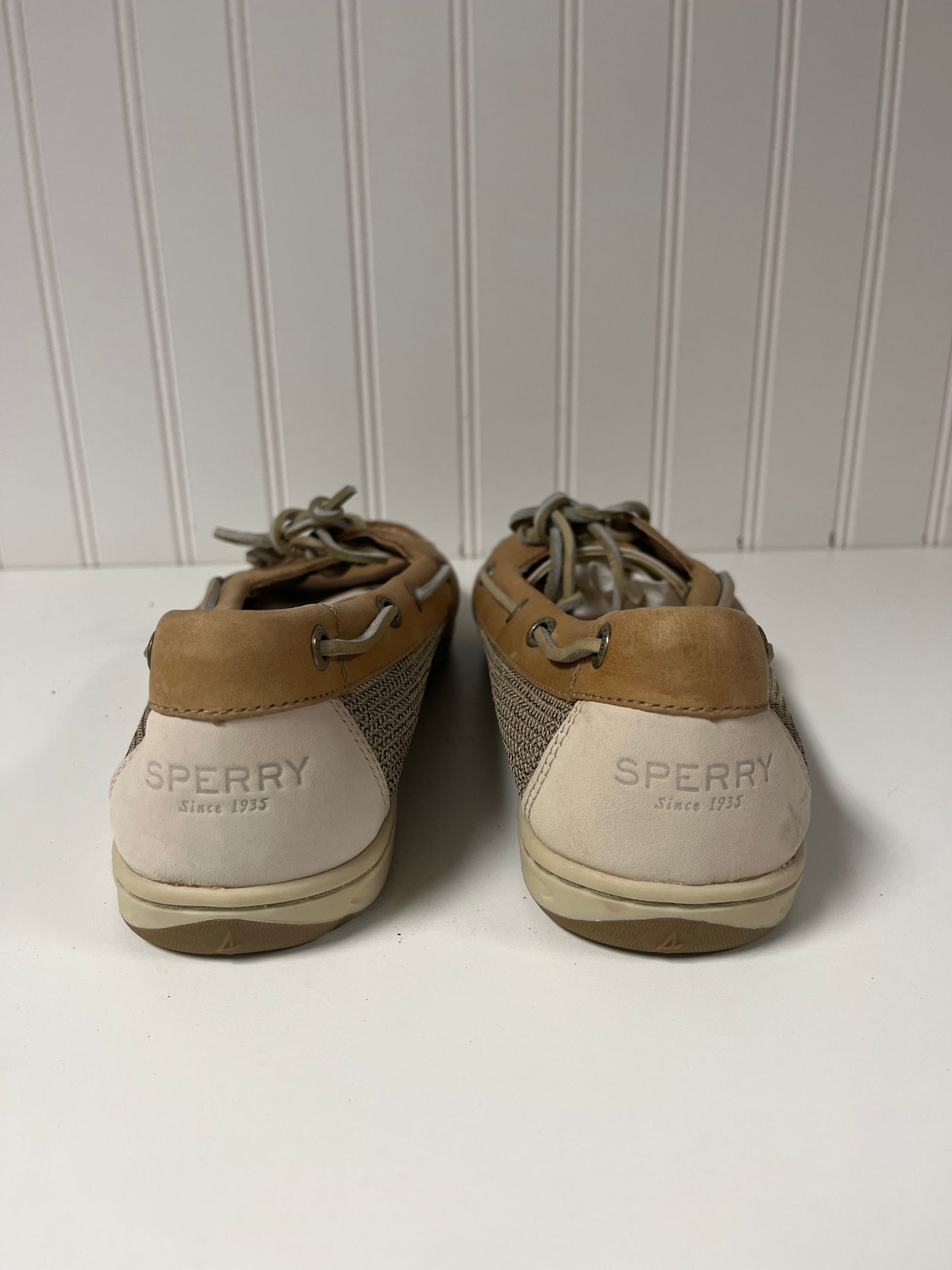 Shoes Flats By Sperry In Tan, Size: 10